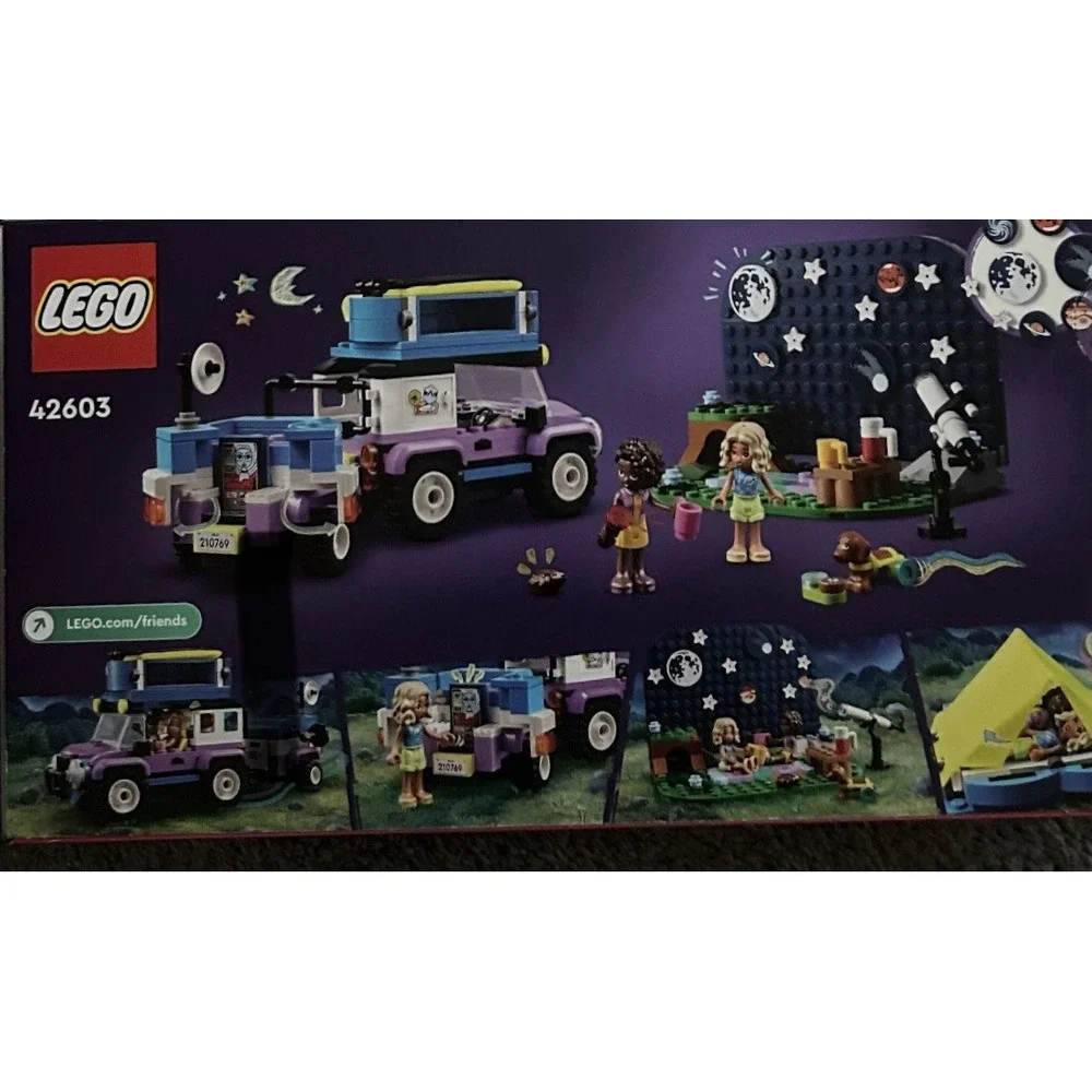 Lego stargazing camping